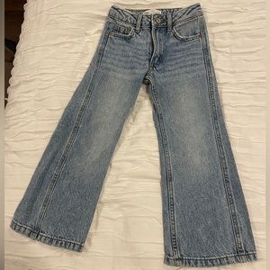 Zara Flare Vintage Wash Jeans